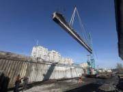 В столице идет капитальный ремонт путепровода на ул. Рональда Рейгана