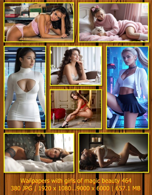 Wallpapers with girls of magic beauty 464