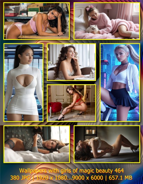 Wallpapers with girls of magic beauty 464