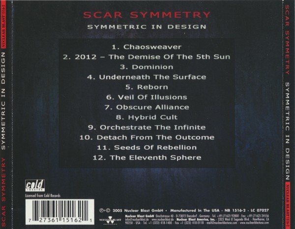 Scar Symmetry - Symmetric In Design (2005) (lossless + mp3)