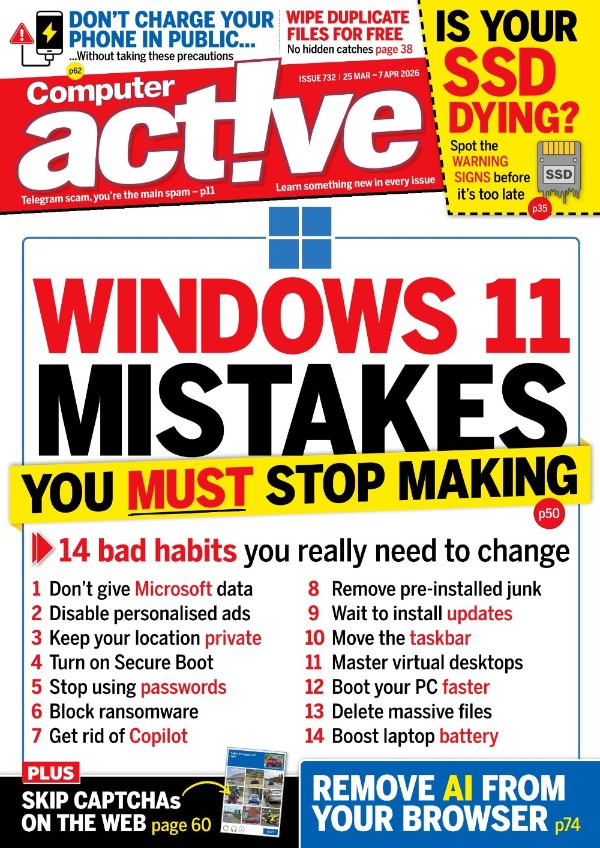 Computeractive - Issue 732, 25 March-07 April 2026