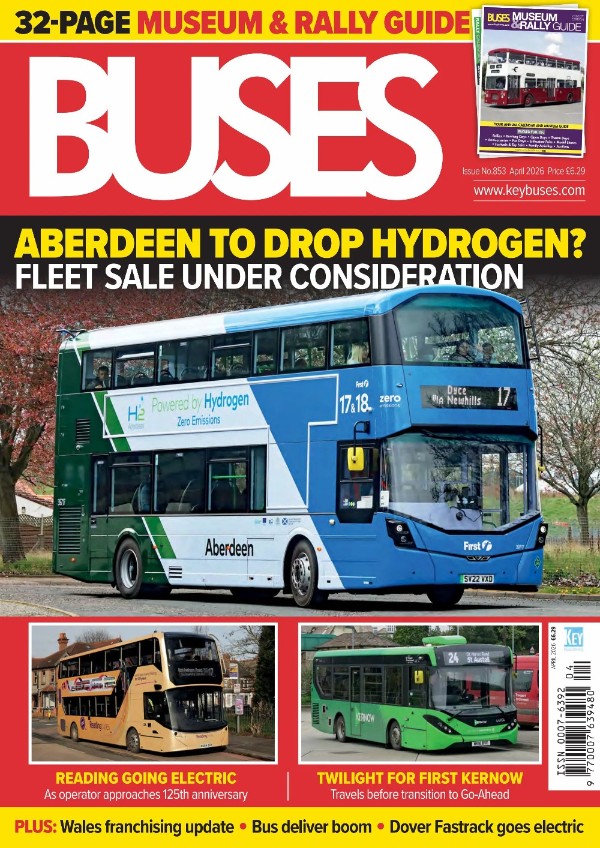 Buses Magazine - Issue 853, April 2026