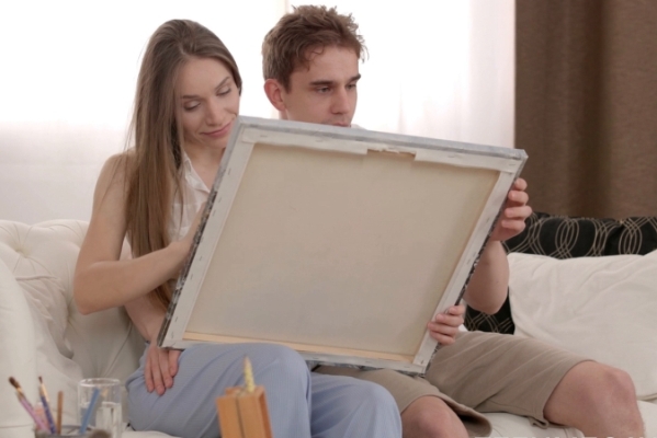 Miley Muray - Couple enjoys deep fun