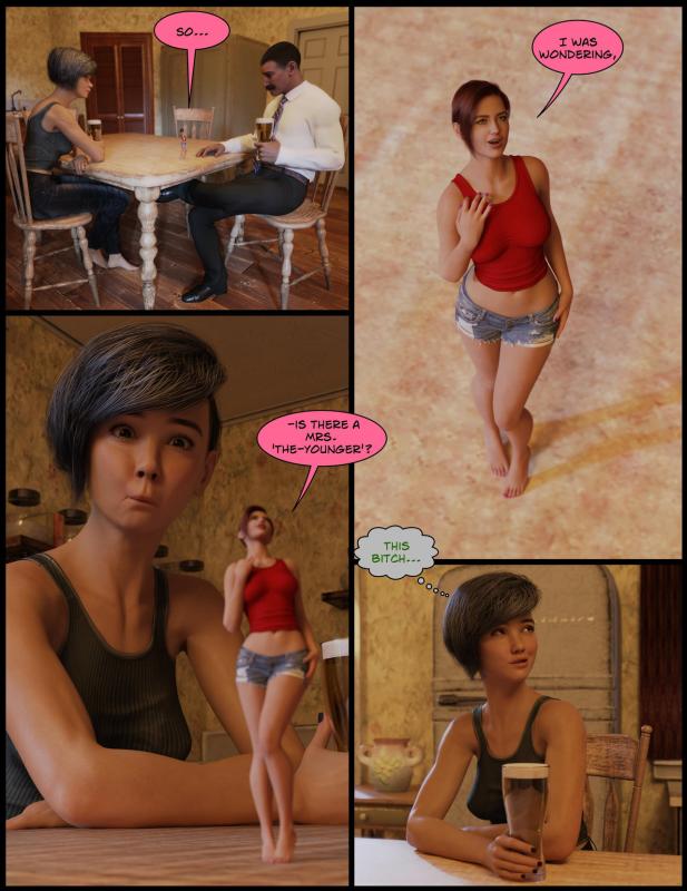 Ghostmerder - Shelly and Phoebe 3D Porn Comic