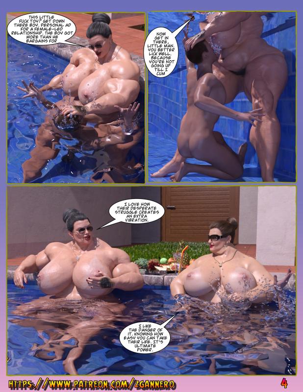 Zgannero - Jane & Tanya Relaxing mistresses 3D Porn Comic