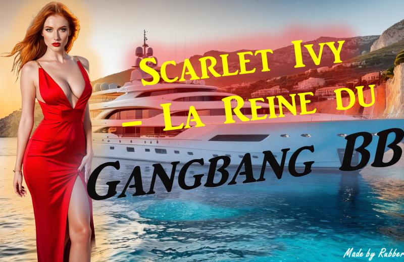 RubberDuckFucker - Scarlet Ivy - La Reine du Gangbang BBC AI Porn