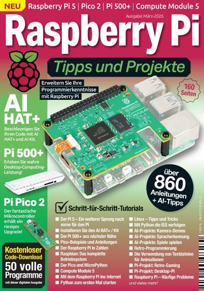 Raspberry Pi Tipps und Projekte - Marz 2026
