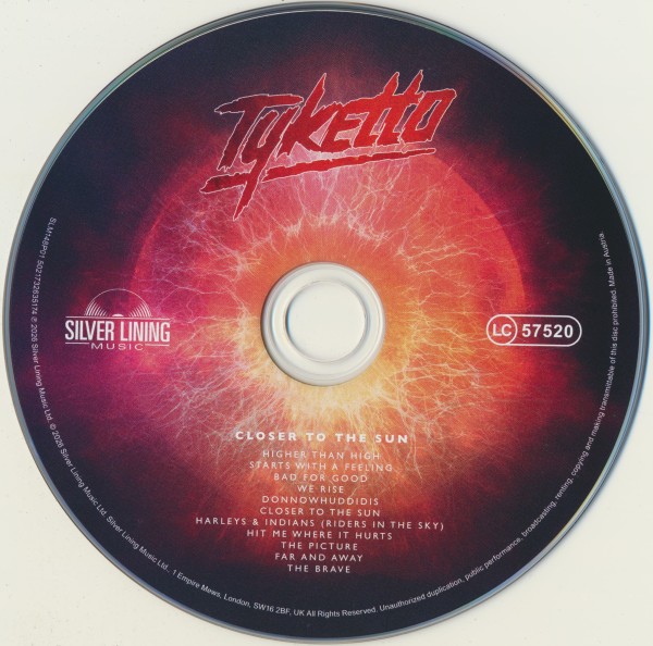 Tyketto - Closer To The Sun (2026) (Lossless + mp3)