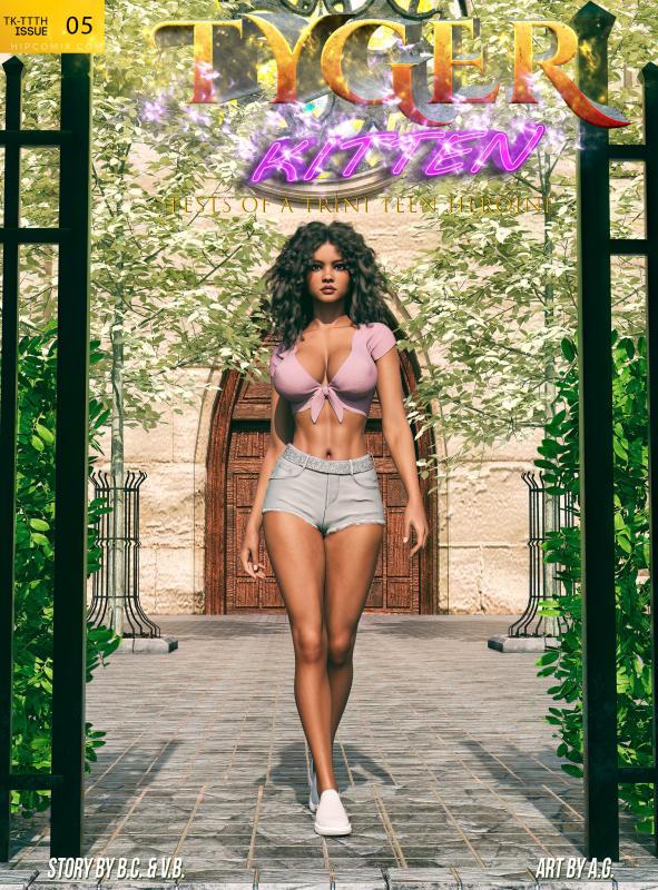 AG - Tiger Kitten - Tests Of A Trini Teen Heroine 5 3D Porn Comic