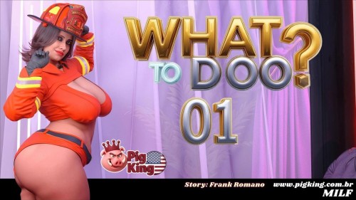 PigKing - What To Do 01 3D Porn Comic