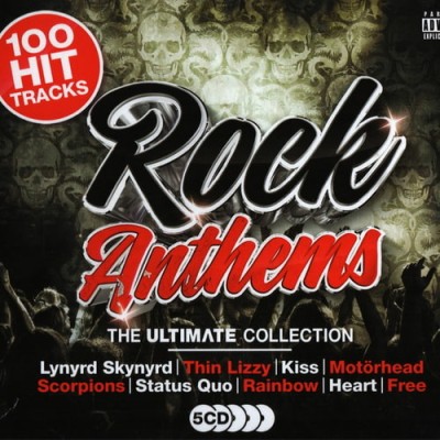 Rock Anthems The Ultimate Collection (5CD, Compilation) (2017) FLAC