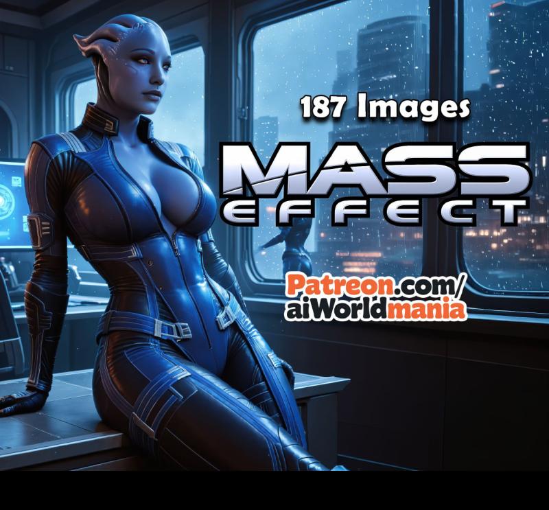 AiWorldMania - Mass Effect - Liara T’Soni - The Biotic Ecstasy on the Normandy AI Porn