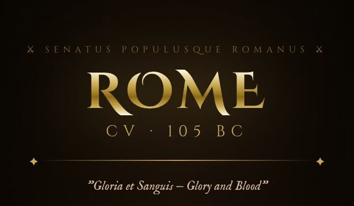 Rome, 105 BC v0.1 Fix 7b by 30Roman Studio Adult Game