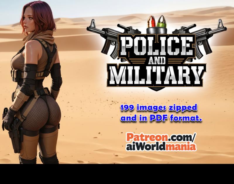 AiWorldMania - Police and Military - Lost in the desert AI Porn