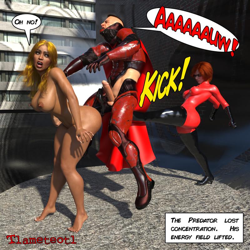 Tlameteotl - Elastigirl New Clothes - Ongoing 3D Porn Comic