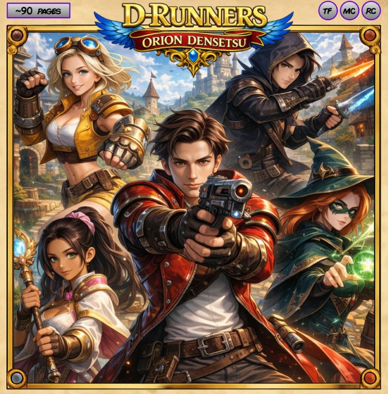 HexxetVal - D-Runners - Orion Densetsu AI Porn