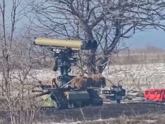 Окупанти похвалилися надходженням на фронт нового наземного робота, але є два нюанси