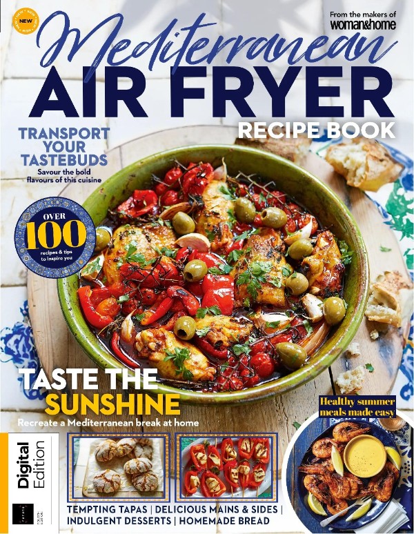Mediterranean Air Fryer Recipe Book - 4th Edition, 2026