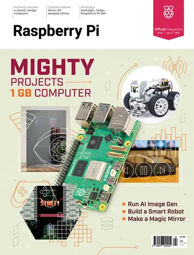 Raspberry Pi Official Magazine - Issue 164, April 2026