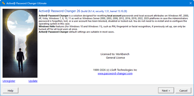Active Password Changer Ultimate 26.1.4
