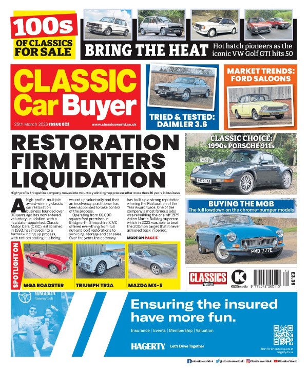 Classic Car Buyer - Issue 823, March 25, 2026