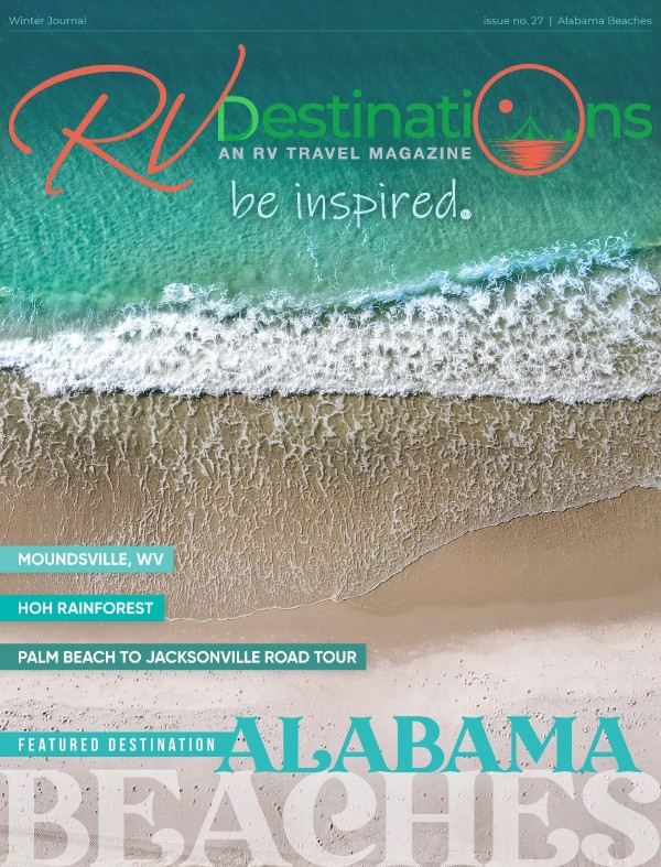 RV Destinations Magazine - Issue 27, Alabama Beaches, 2026