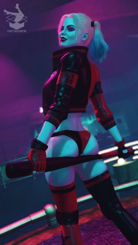 CrudBox3D - Harley Quinn, Therapy Session (Batman) 3D Porn Comic