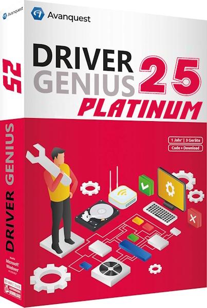 Driver Genius 25.0.0.136 Platinum + Portable [Multi/Rus]