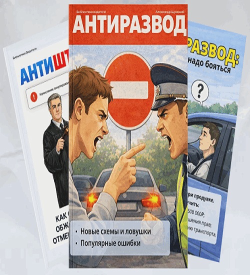 3 в 1: стоп-развод, антиштраф, антиразвод