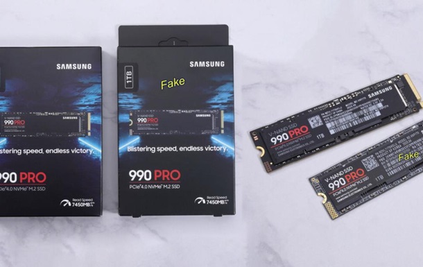 На рынке появились поддельные SSD-накопители под видом дисков Samsung