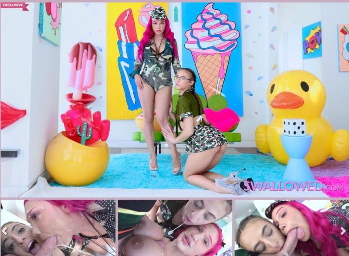 Lily Lou, Gia Derza - Lily and Gia's Guzzling Goals [FullHD 1080p]