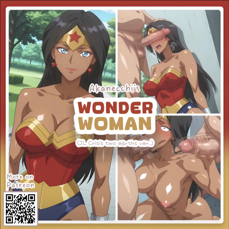 Akanecchi - Wonder Woman - Justic League Crisis Two Earths GB AI Porn