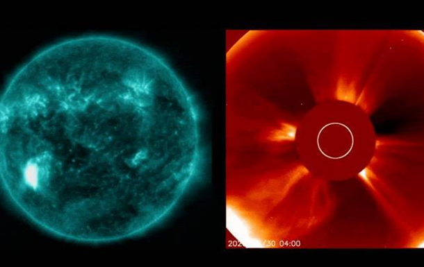 Мощный всплеск на Солнце вызвал перебои в радиосвязи