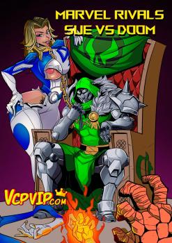 Sue Storm VS Doom from Marvel Rivals by VCPVIP Porn Comics