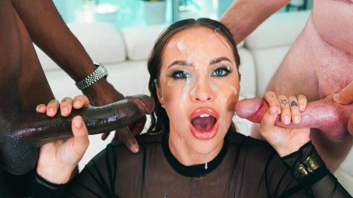 Melissa Stratton - MELISSA STRATTON Deepthroat Threesome [FullHD 1080p]