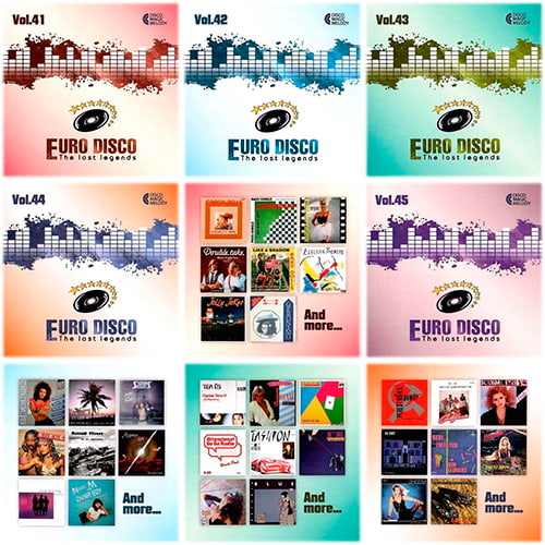 Euro Disco - The Lost Legends Vol. 41-45 (2021) FLAC