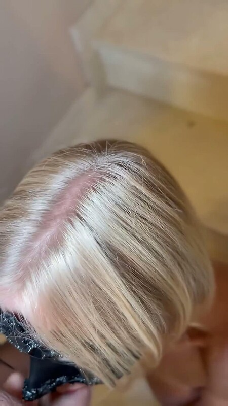 Sugar_Blonde_XO - In High Heels, Dessous Und Schwarzen Strümpfen [FullHD 1080P]  (MyDirtyHobby)