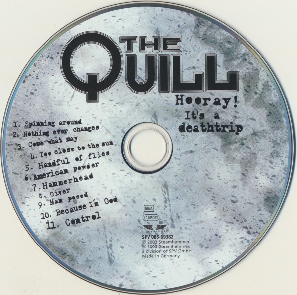 The Quill - Hooray! It's A Deathtrip (2003) (Lossless + mp3)