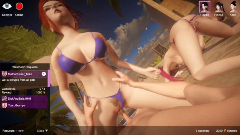 Webcam Gangbang v 0.8 by Walter's Games Adult Game