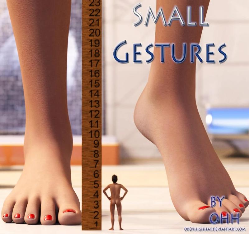 Small Gestures: Origins 3D Porn Comic