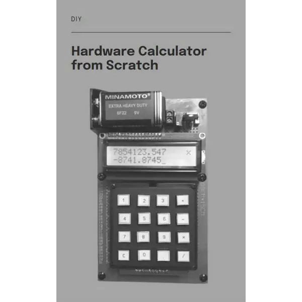 Hardware Calculator From Scratch