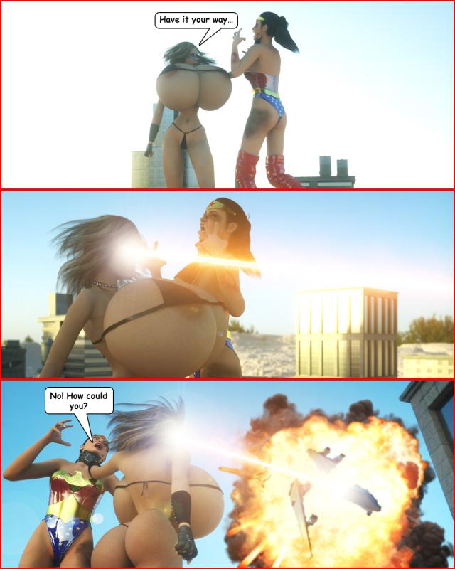 Heather Effect - God Answers To Me: Dominion 3D Porn Comic