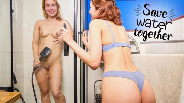 Angel Jolie, Alison Lip - Hot Fuck After Steamy Shower [FullHD 1080p]