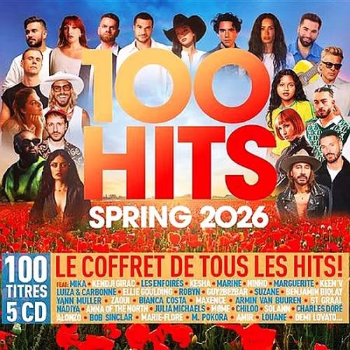 100 Hits Spring 2026 (5CD) (2026)