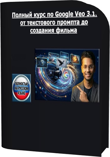 Полный курс по Google Veo 3.1: от текстового промпта до создания фильма [Udemy] (2026) Видеокурс
