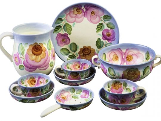 «Десертний набір з друшляком для ягід вражає вишуканістю», — колекціонерка Людмила Карпінська-Романюк