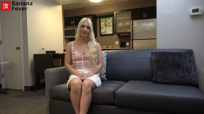 Amber Maddie - Tall Chinese Bull Breeds Hot Blonde Hotwife – Her Huge Ass Bounces Like Crazy During Deep Creampie