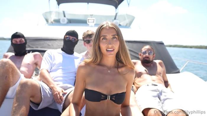 Lily Phillips - Gangbang in a boat [SD 480p]