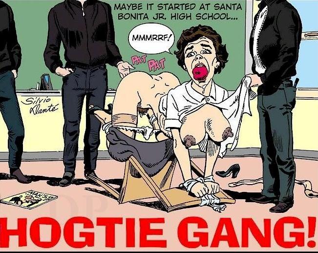 Drawingpalace - Silvio Dante - Hogtie Gang Porn Comics
