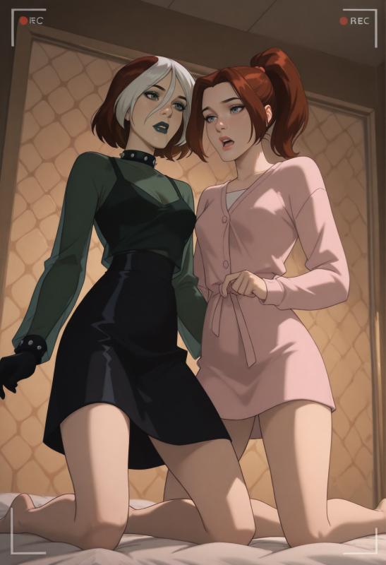 Scarlet_Meow - Rogue x Kitty AI Porn